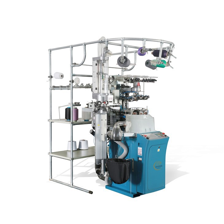 Máquina de malha industrial para meias