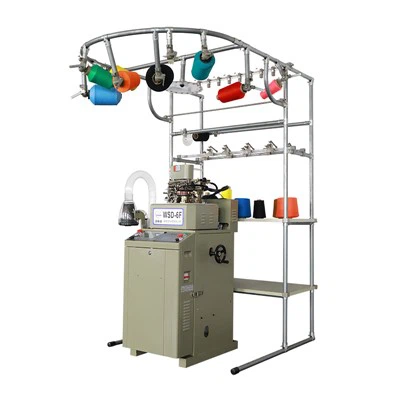 Máquina de tricô de meia lisa