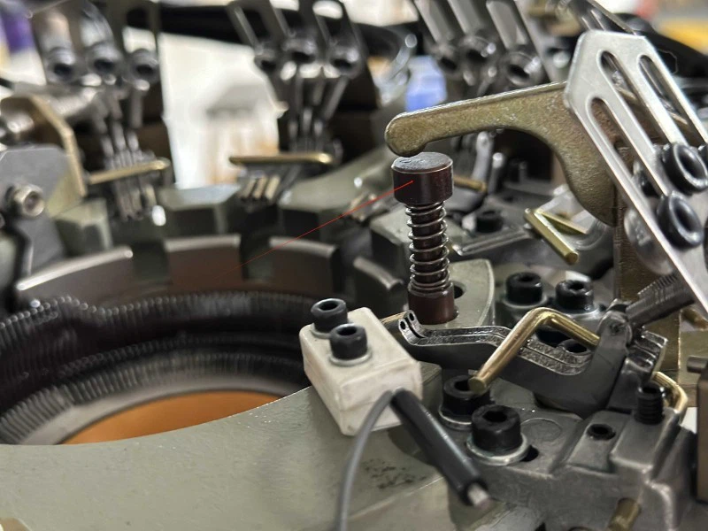 Sock Knitting Machine Elastic Cutter