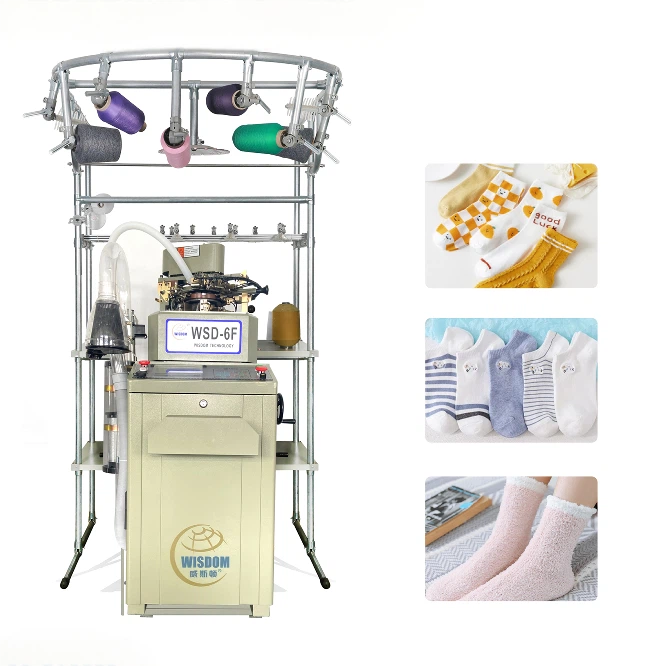 Máquina de produção de meias